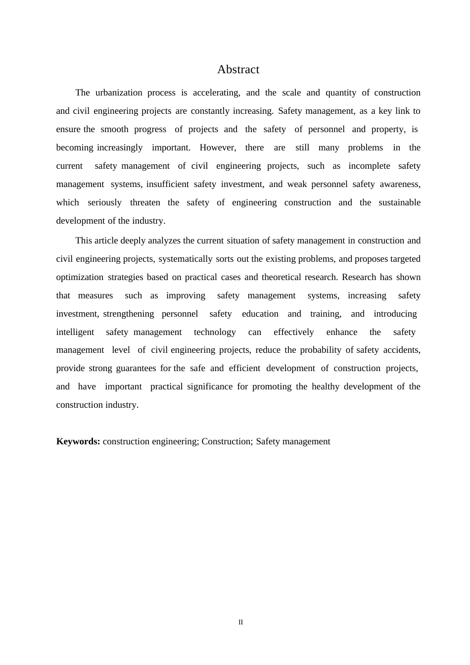 25年WP工程管理-关键词：土建工程；施工；安全管理-约12063字符.docx_第2页