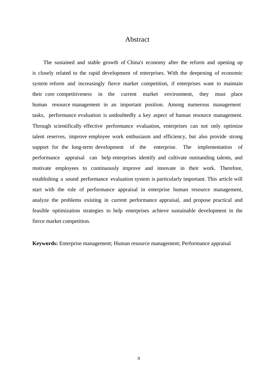 25年WP企业人力资源管理中绩效考核的问题及对策0-约9256字符.docx_第1页