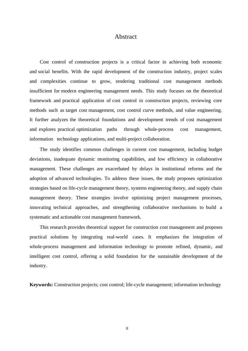25年WP建设工程项目成本控制的理论体系与实践应用0-约11915字符.docx_第2页