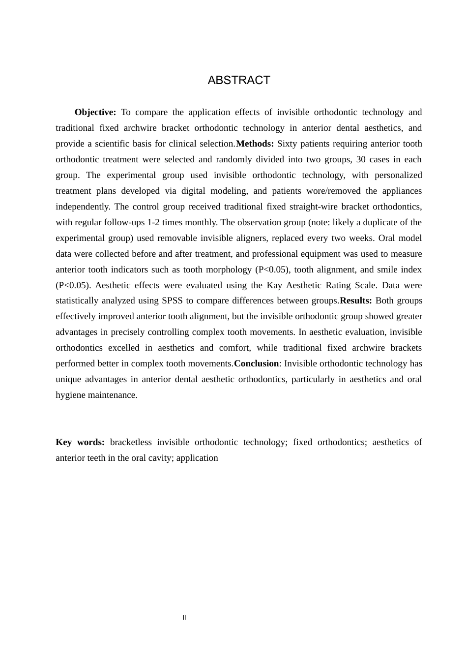 25年WP口腔医学技术-隐形矫治技术在口腔前牙美学中的应用与研究-查重15.84AI0-7893.docx_第2页