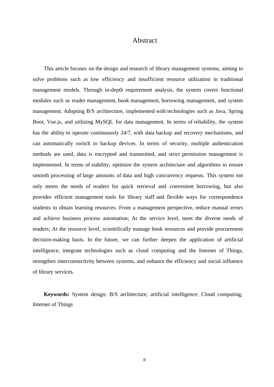 25年WP关键词：系统设计；B_S架构；人工智能；云计算；物联网-约12474字符.docx_第2页