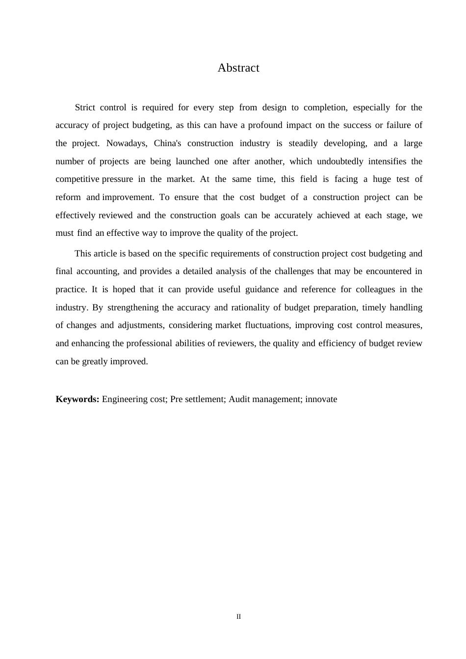 25年WP -建筑工程造价预算审核的问题和优化策略0-9825-约10195字符.docx_第2页