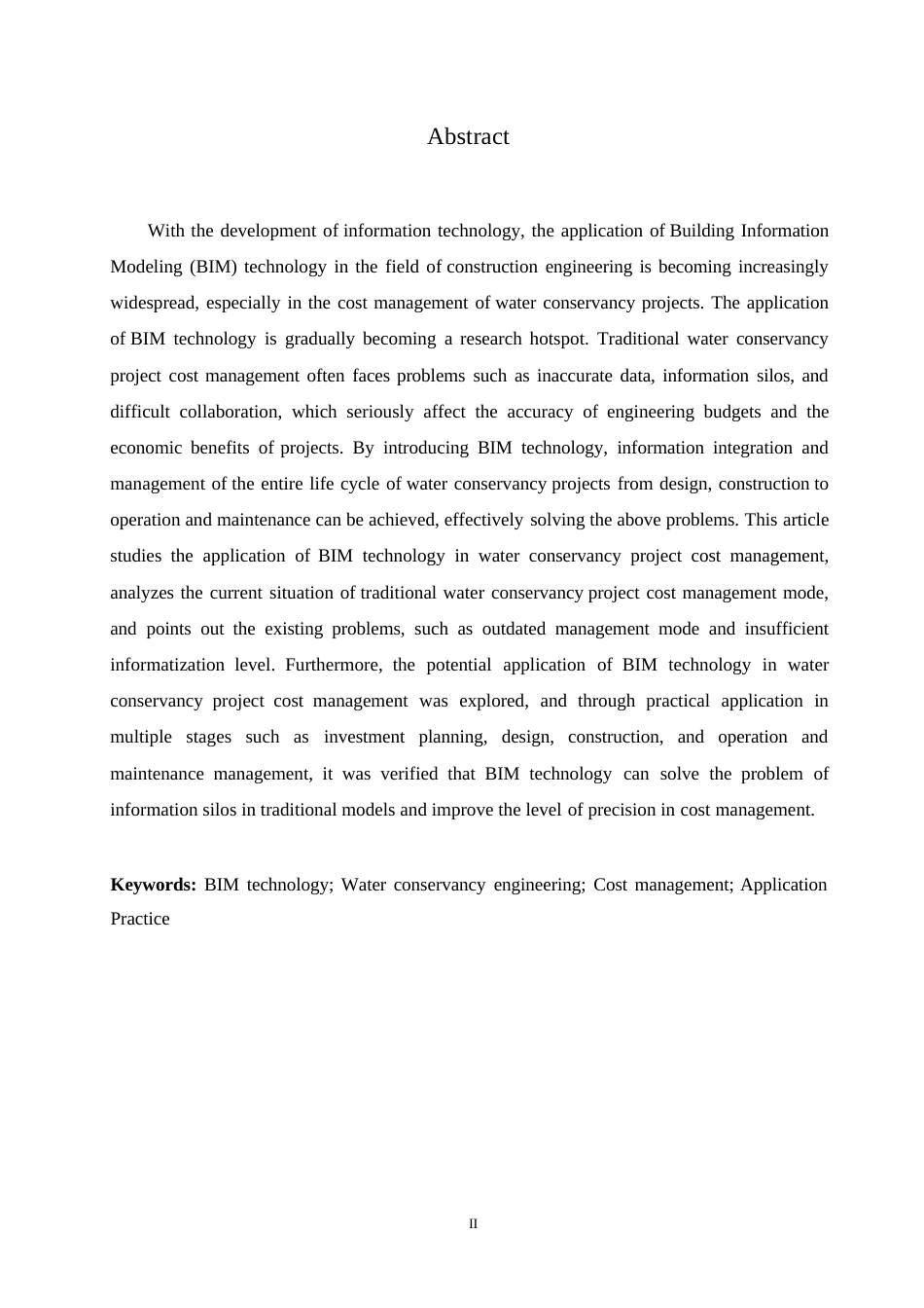 25年WP基于BIM技术的水利工程造价管理应用研究0-8688.docx_第2页