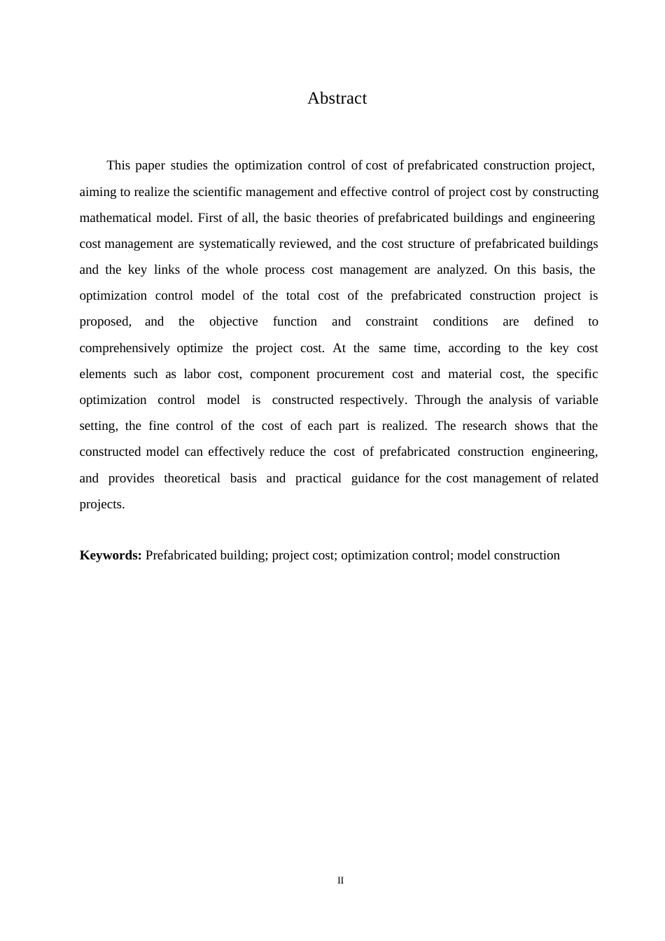 25年WP工程造价+ 关键词：装配式建筑；工程造价；优化控制；模型构建-约10929字符.docx_第2页
