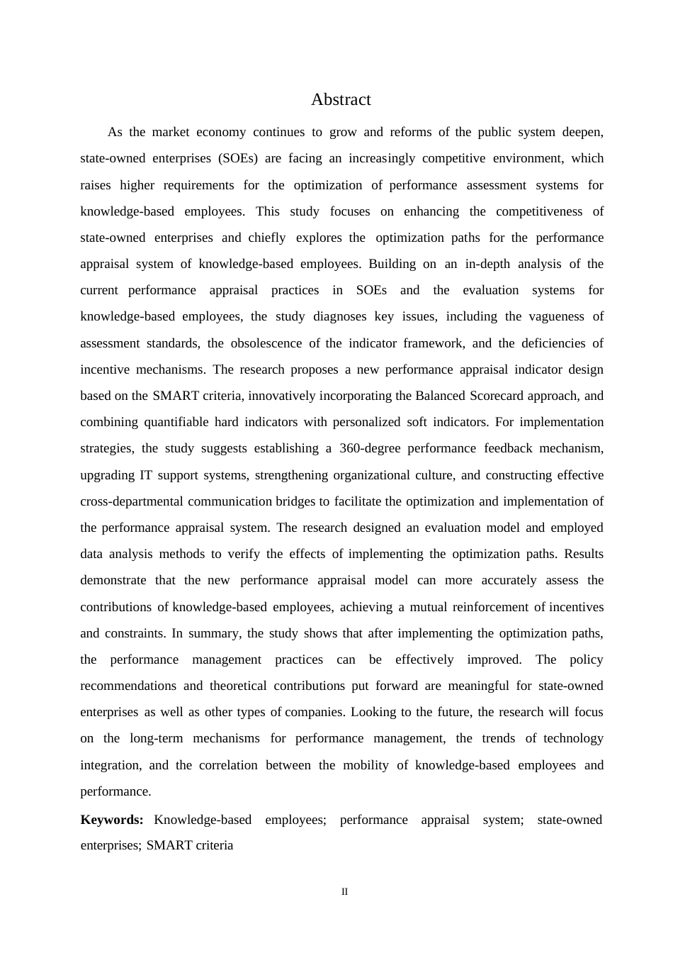 25年WP关键词：知识型员工；绩效考核体系；国有企业；SMART原则-约9546字符.docx_第2页
