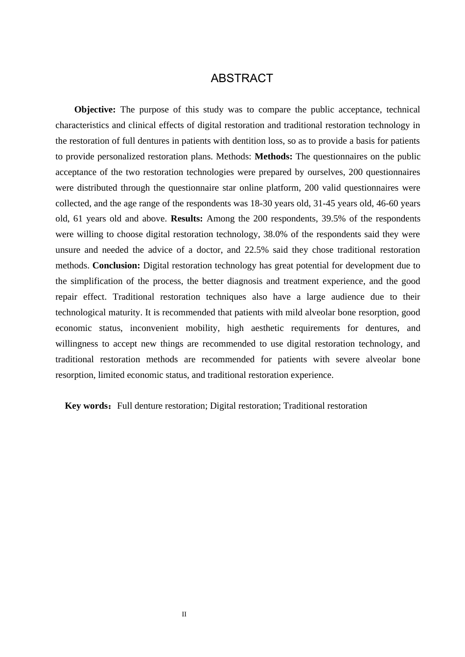 25年WP口腔医学技术-全口修复中大众对数字化技术和传统技术的选择倾向-查重13.36AI0-8851.docx_第2页