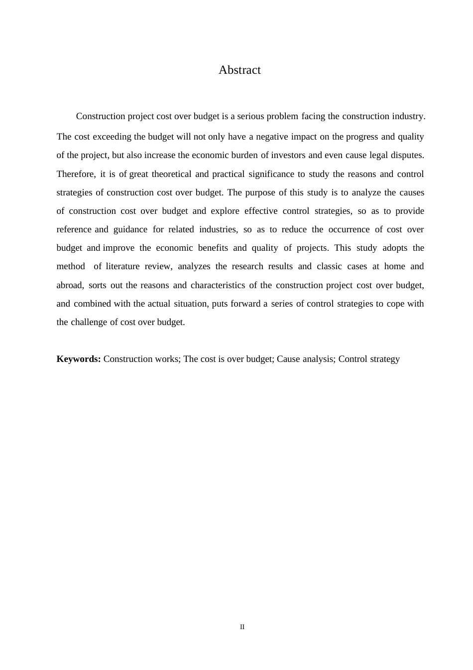 25年WP哈尔滨剑桥学院-工程造价-建筑工程造价超预算原因与控制策略0-约10811字符.docx_第2页