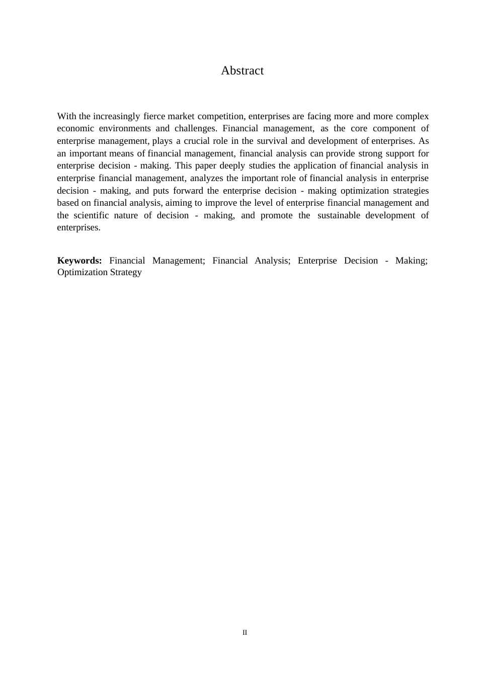 25年WP企业财务管理中财务分析的应用与决策优化0-7690.docx_第2页