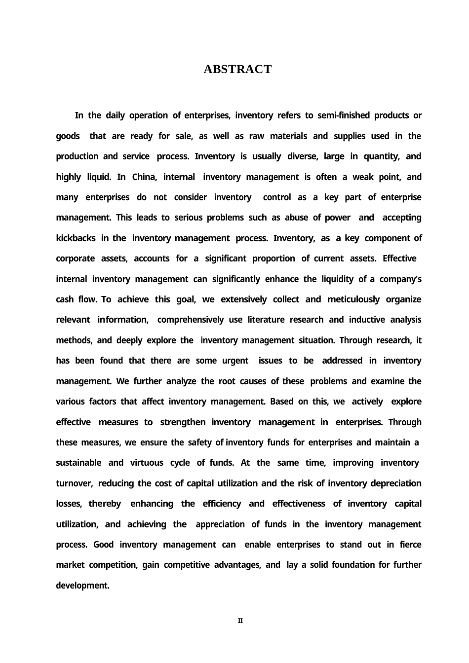 25年WP我国企业存货管理存在的问题及对策0-11699.docx_第2页