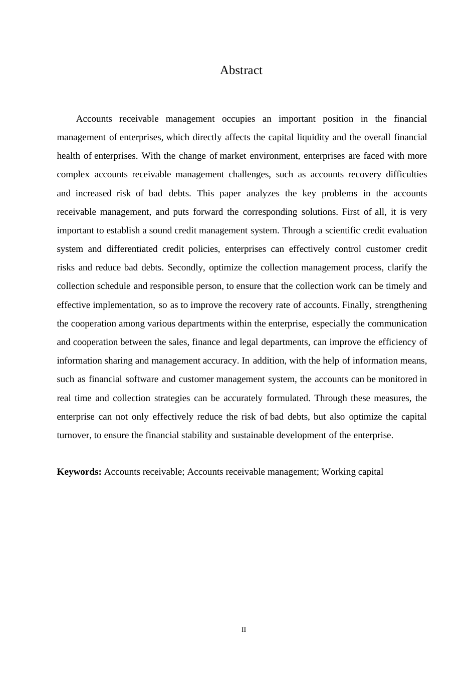 25年WP浅析应收账款管理存在的问题及对策0-(1)-约10881字符.docx_第2页