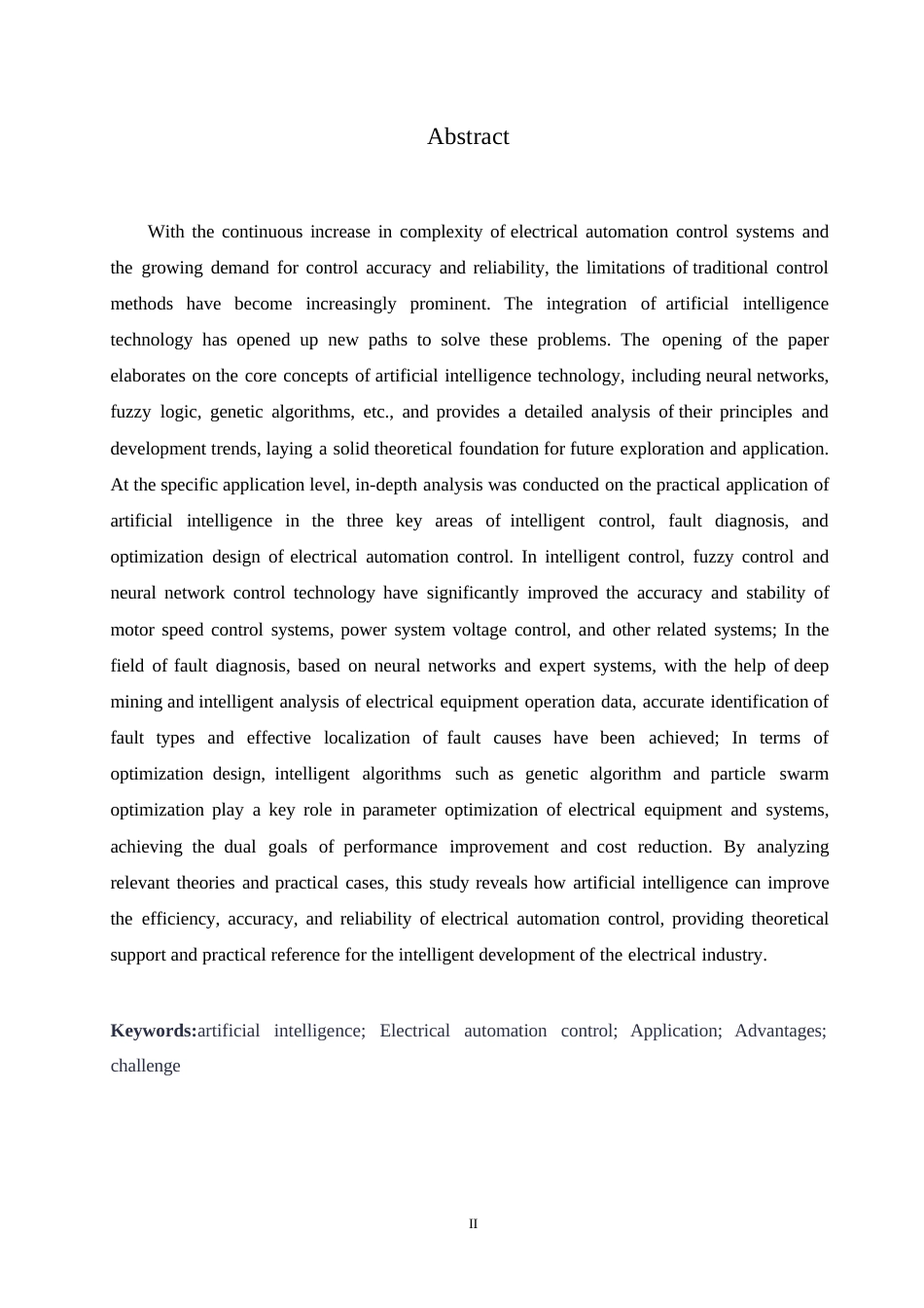 25年WP浅析人工智能在电气自动化控制中的应用0-约9441字符.docx_第2页