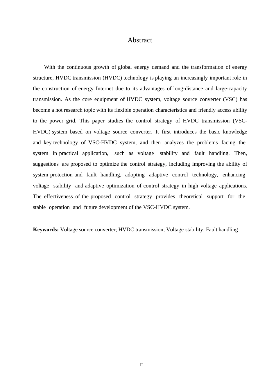 25年WP电气工程及其自动化-哈尔滨剑桥学院-基于电压源换流器的高压直流输电系统控制策略研究0-约10631字符.docx_第2页