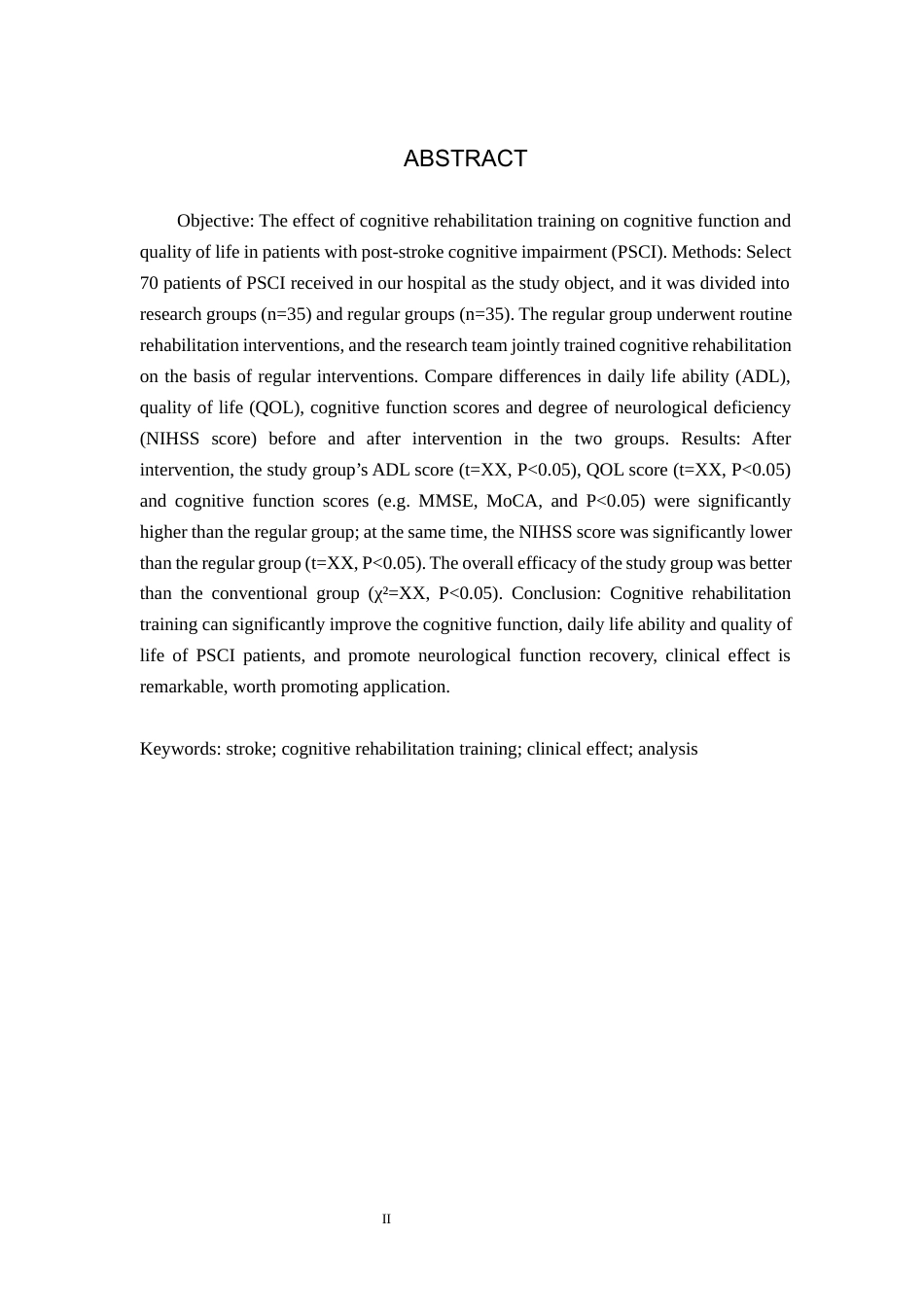 25年WP康复治疗学-认知康复训练对脑卒中后认知功能障碍患者的效果研究-查重10.15AI0-10982.docx_第2页