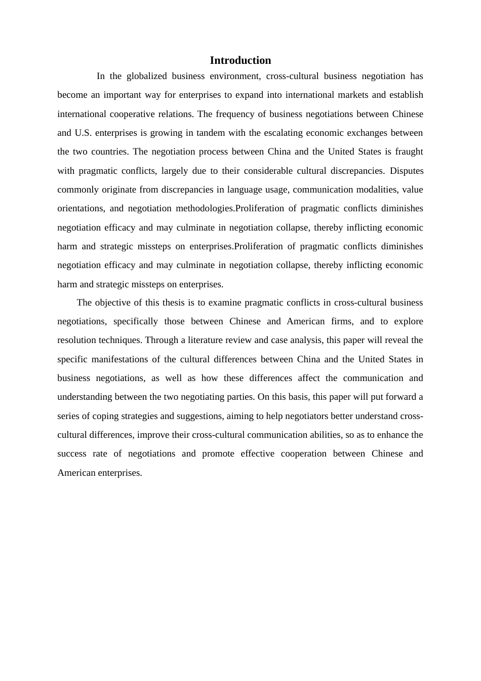 25年WP商务英语-跨文化商务谈判中的语用冲突分析——以中美企业谈判为例0.170-8376.docx_第5页
