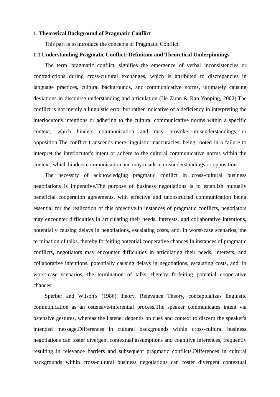 25年WP商务英语-跨文化商务谈判中的语用冲突分析——以中美企业谈判为例0.170-8376.docx_第6页