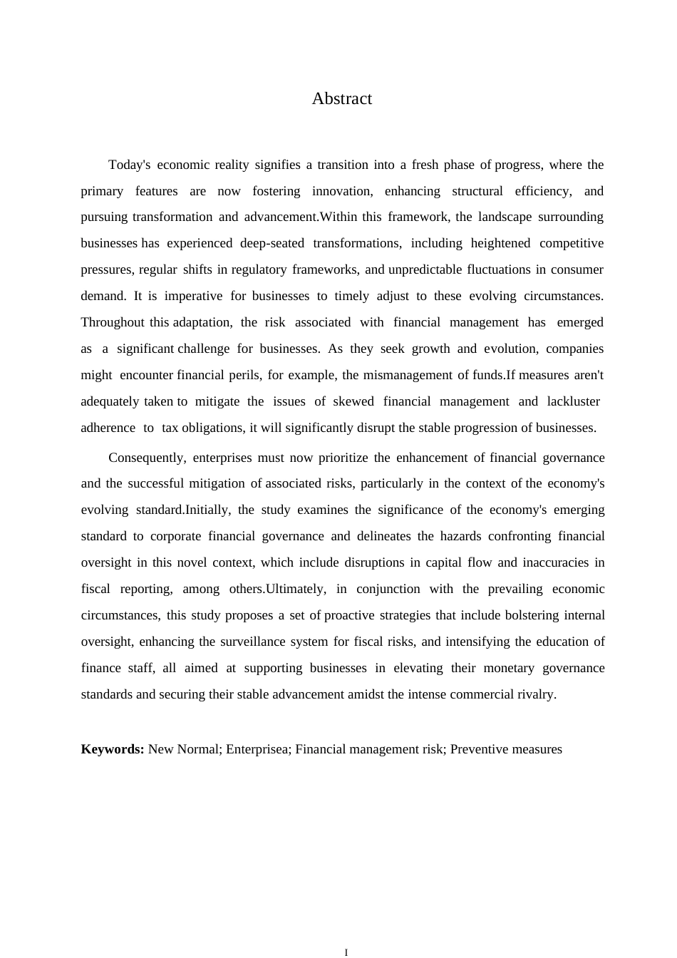 25年WP 新常态下企业财务管理风险与防范对策0-约11643字符.docx_第2页