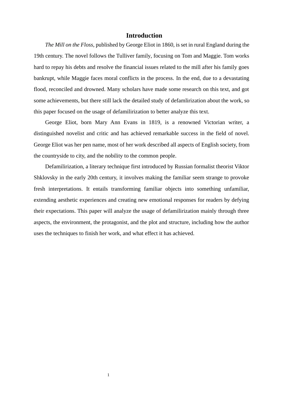 25年WP英语-艾略特《弗罗尼斯河上的磨坊》中的陌生化手法研究1.560-6857.docx_第6页