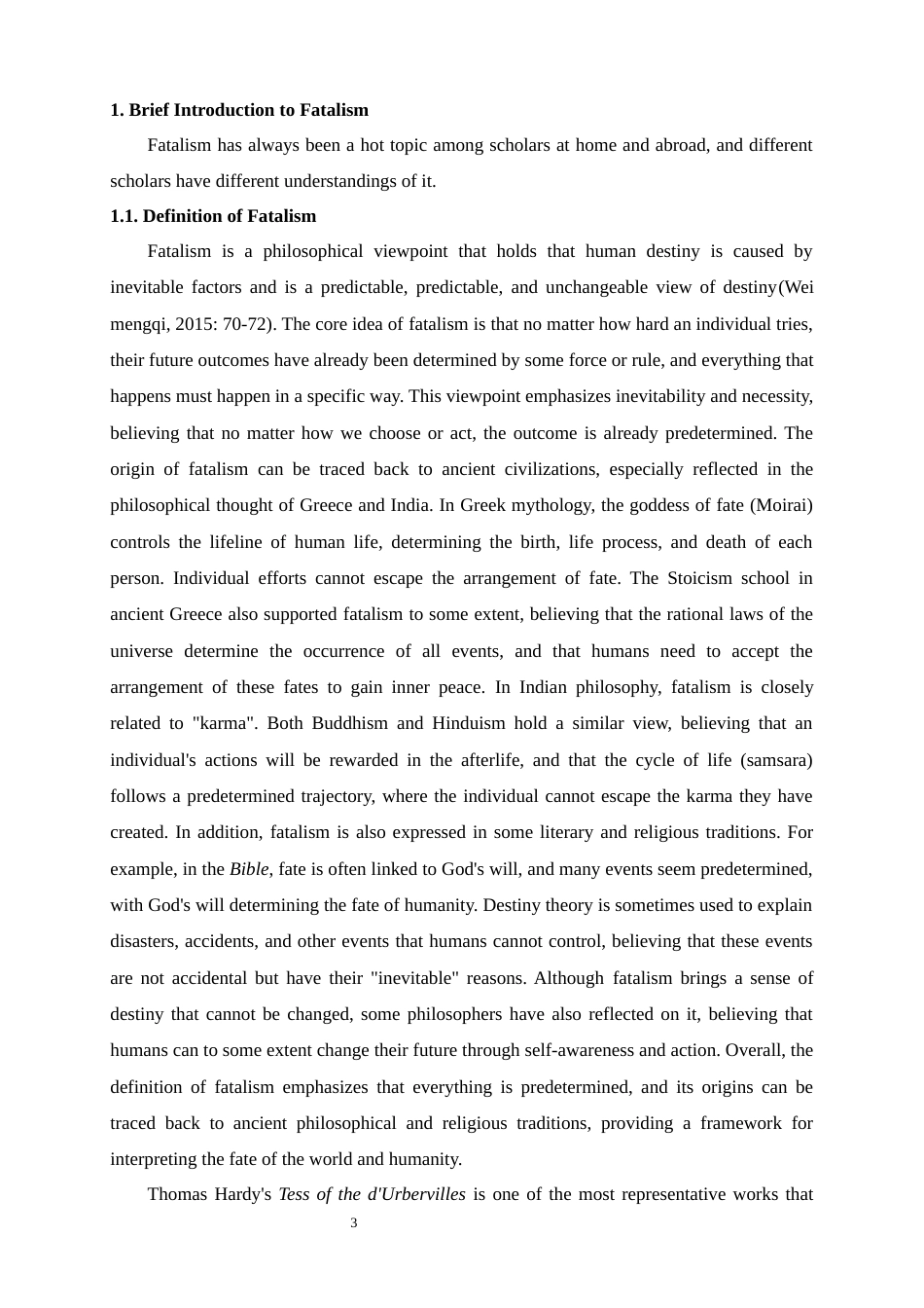 25年WP英语-解读《德伯家的苔丝》中托马斯·哈代的宿命论思想14.50-7231.docx_第7页