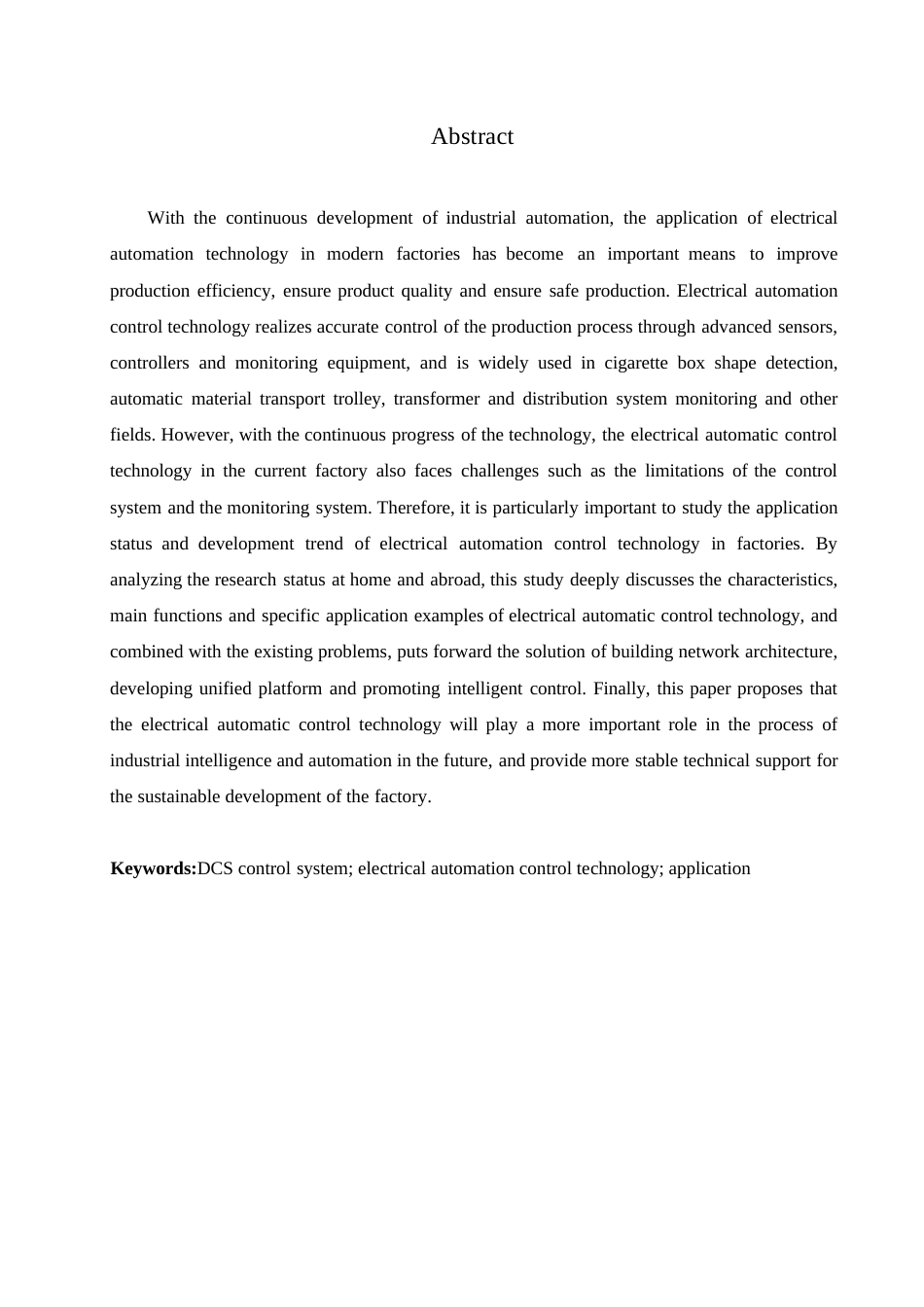 25年WP电气自控技术在工厂的应用分析0-约10625字符.docx_第2页