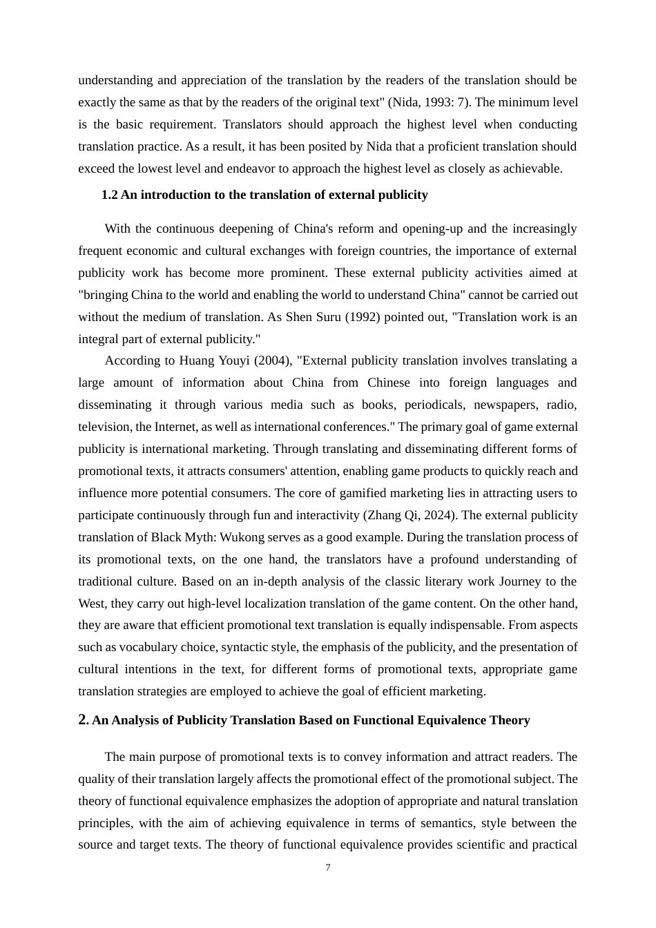 25年WP商务英语-基于功能对等理论的游戏中英宣传文本研究——以《黑神话：悟空》为例0-8782.docx_第7页