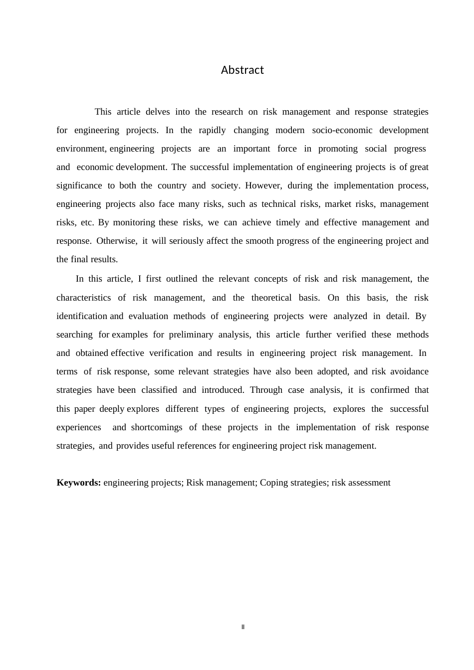 25年WP工程项目风险管理与应对策略研究0-10157.docx_第2页