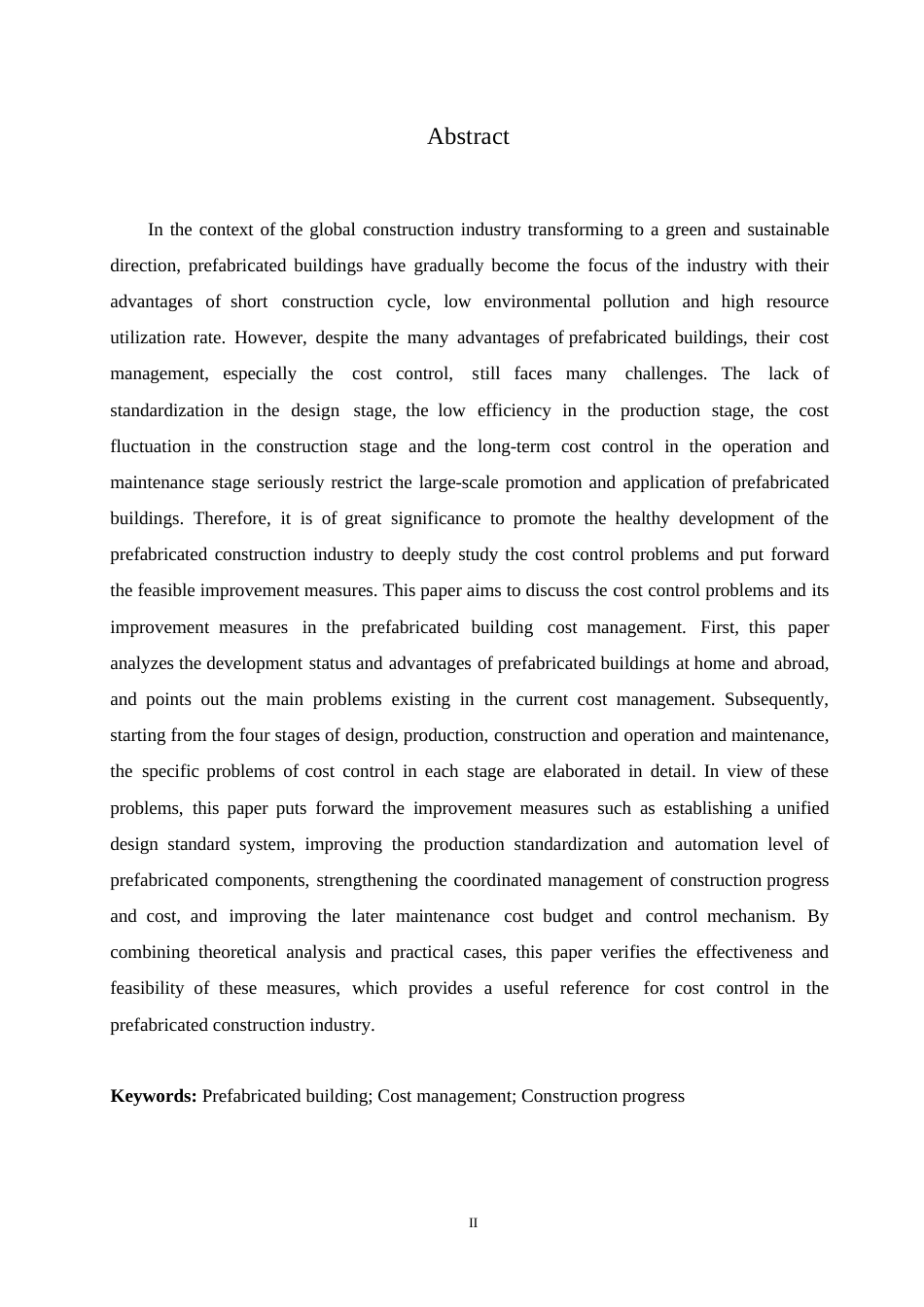 25年WP工程造价-哈尔滨剑桥学院-装配式建筑造价管理中的成本控制问题及改进措施0-约12150字符.docx_第2页