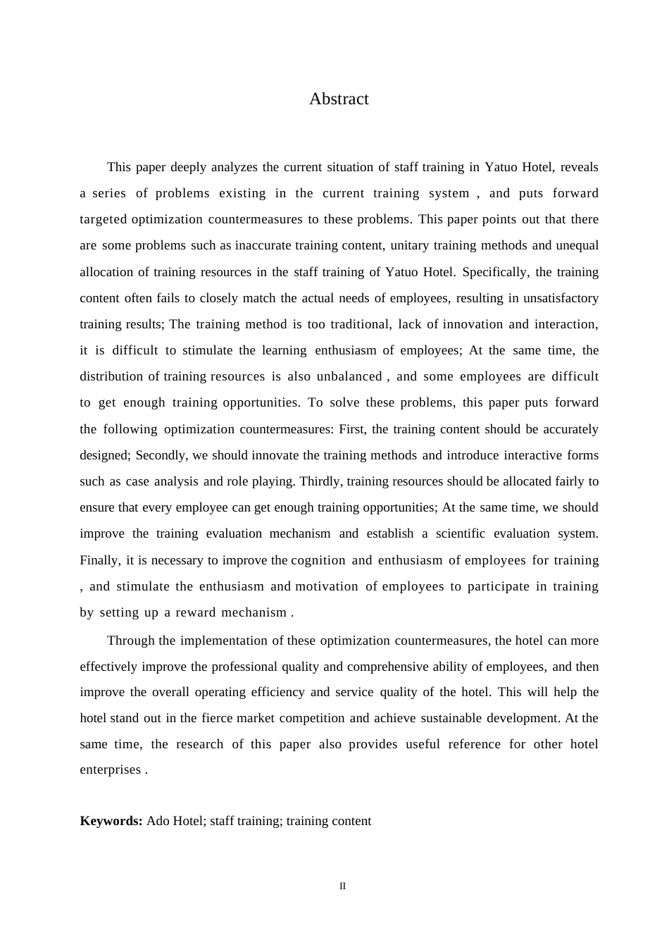 25年WP亚朵酒店员工培训存在的问题及优化对策0-约11494字符.docx_第2页