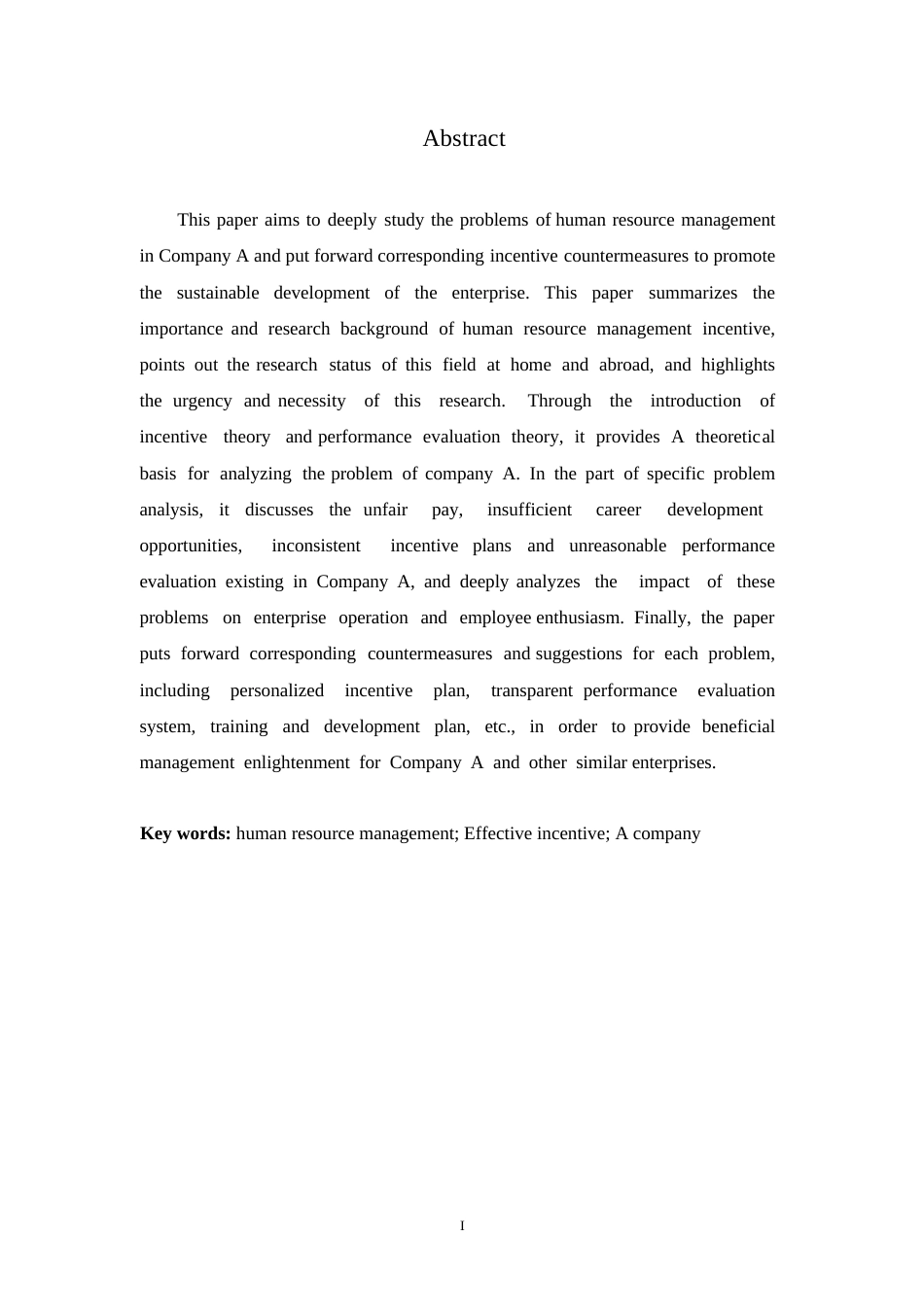 25年WP浅谈人力资源管理的有效激励以公司为例-约10524字符.docx_第2页