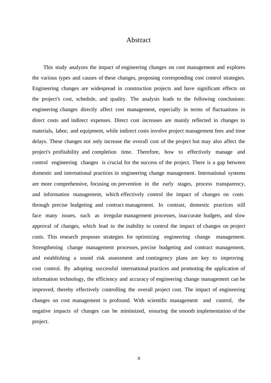 25年WP工程变更对造价管理的影响与控制研究(1)0-约11294字符.docx_第2页