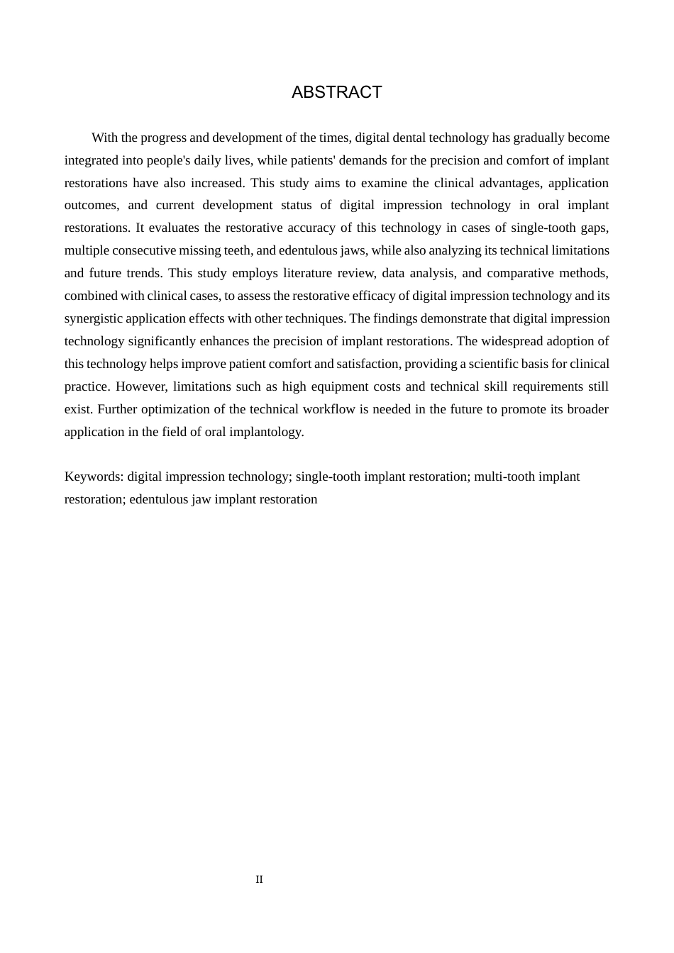 25年WP口腔医学技术-数字化印模技术在口腔种植中的应用研究-查重13.99AI0-7309.docx_第2页