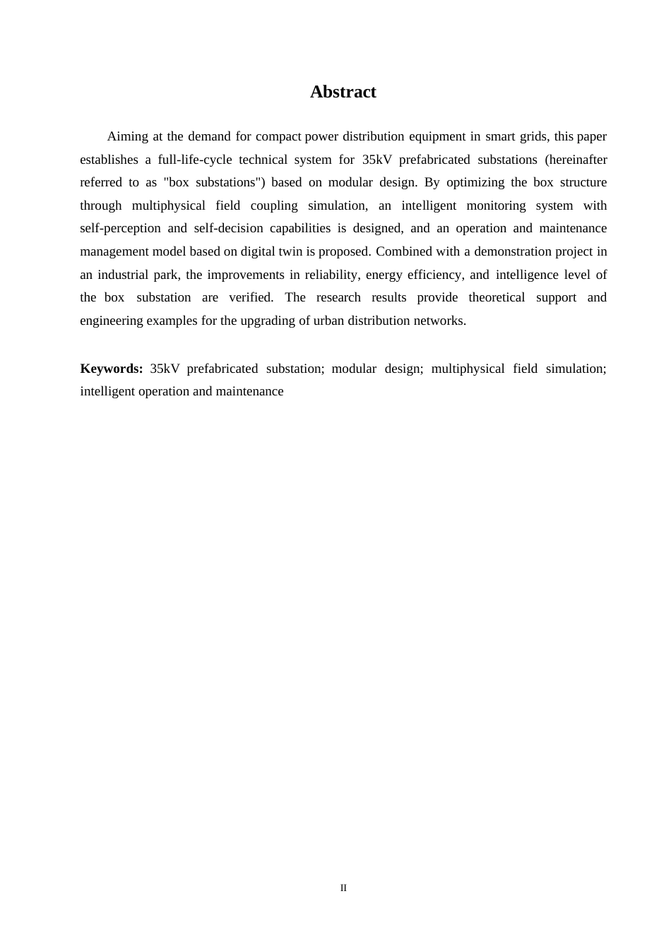 25年WP关键词：箱式变电站；模块化设计；多物理场仿真；智能运维-约4365字符.docx_第2页
