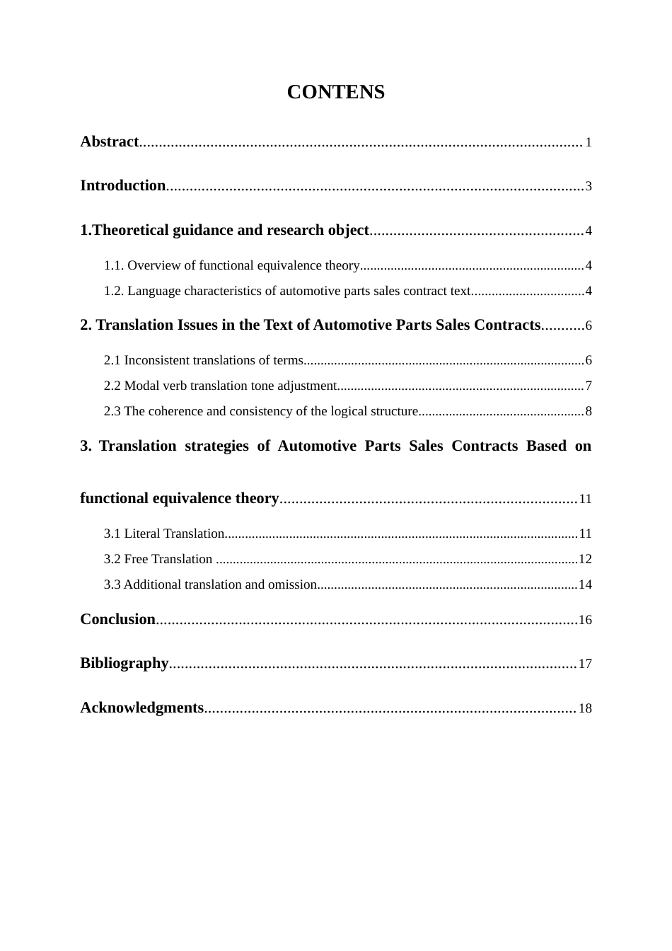25年WP商务英语-功能对等理论视角下汽车零配件销售合同的英译研究7.820-7215.docx_第2页
