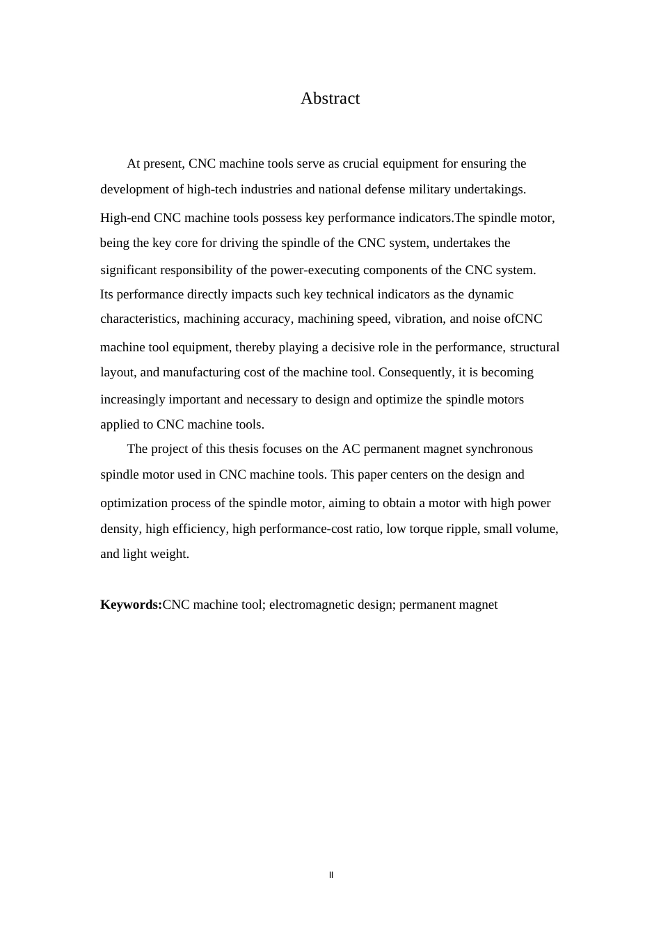 25年WP一款性能卓越的数控机床用交流永磁同步主轴电机设计-约7182字符.docx_第1页