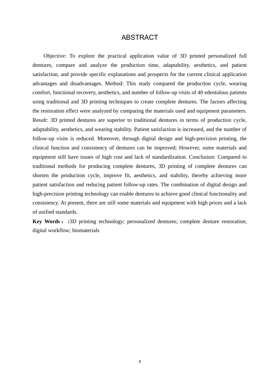 25年WP口腔医学技术-个性化全口义齿制作中3D打印技术的应用-查重3.81AI5.10-9369.docx_第3页