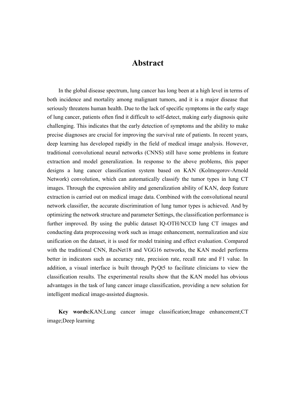 25年WH自动化 基于KAN卷积的肺癌分类系统的设计10.57-AI39.16终稿-约22094字符.docx_第3页