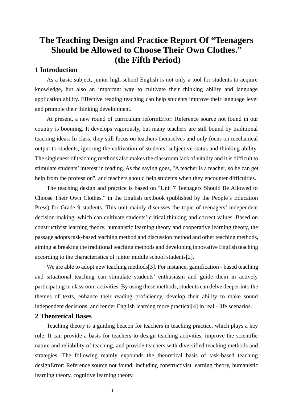 25年WH英语 “青少年应该被允许选择自己的服装”（第五学期）教学设计与实践报告“应该允许青少年选择自己的服装”（第五学期）教学设计及其实践报告2.43-AI15.95终稿-约39043字符.docx_第4页
