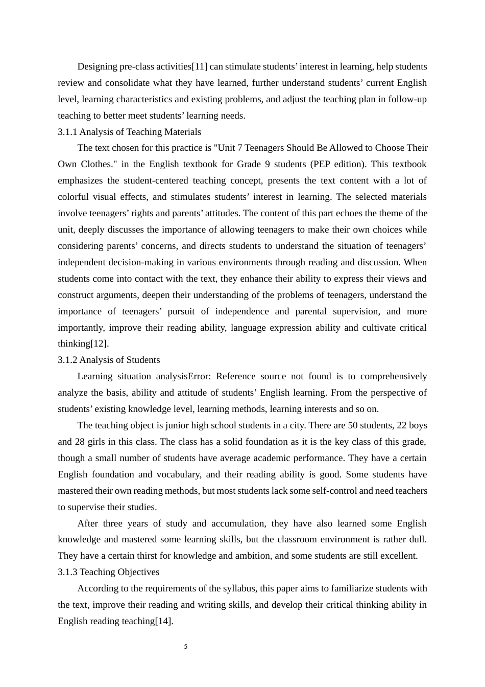 25年WH英语 “青少年应该被允许选择自己的服装”（第五学期）教学设计与实践报告“应该允许青少年选择自己的服装”（第五学期）教学设计及其实践报告2.43-AI15.95终稿-约39043字符.docx_第8页