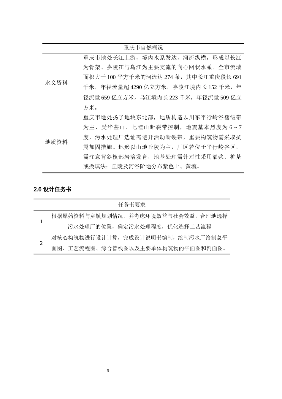 25年WH环境科学与工程 重庆某村镇农村生活污水集中处理站工程工艺设计16.45-AI10.15最终稿-约9611字符.docx_第8页