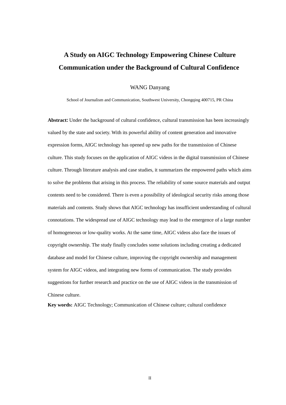 25年WH播音与主持艺术（辅修） 文化自信背景下AIGC视频赋能中华文化传播研究7.69-AI13.54-约14585字符.doc_第4页
