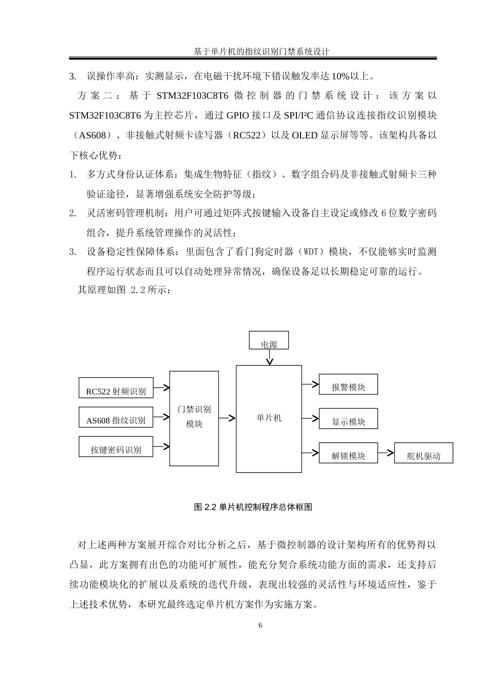 25年WH通信工程 基于单片机的指纹识别门禁系统设计3.13-AI17.13-约32444字符.doc_第10页
