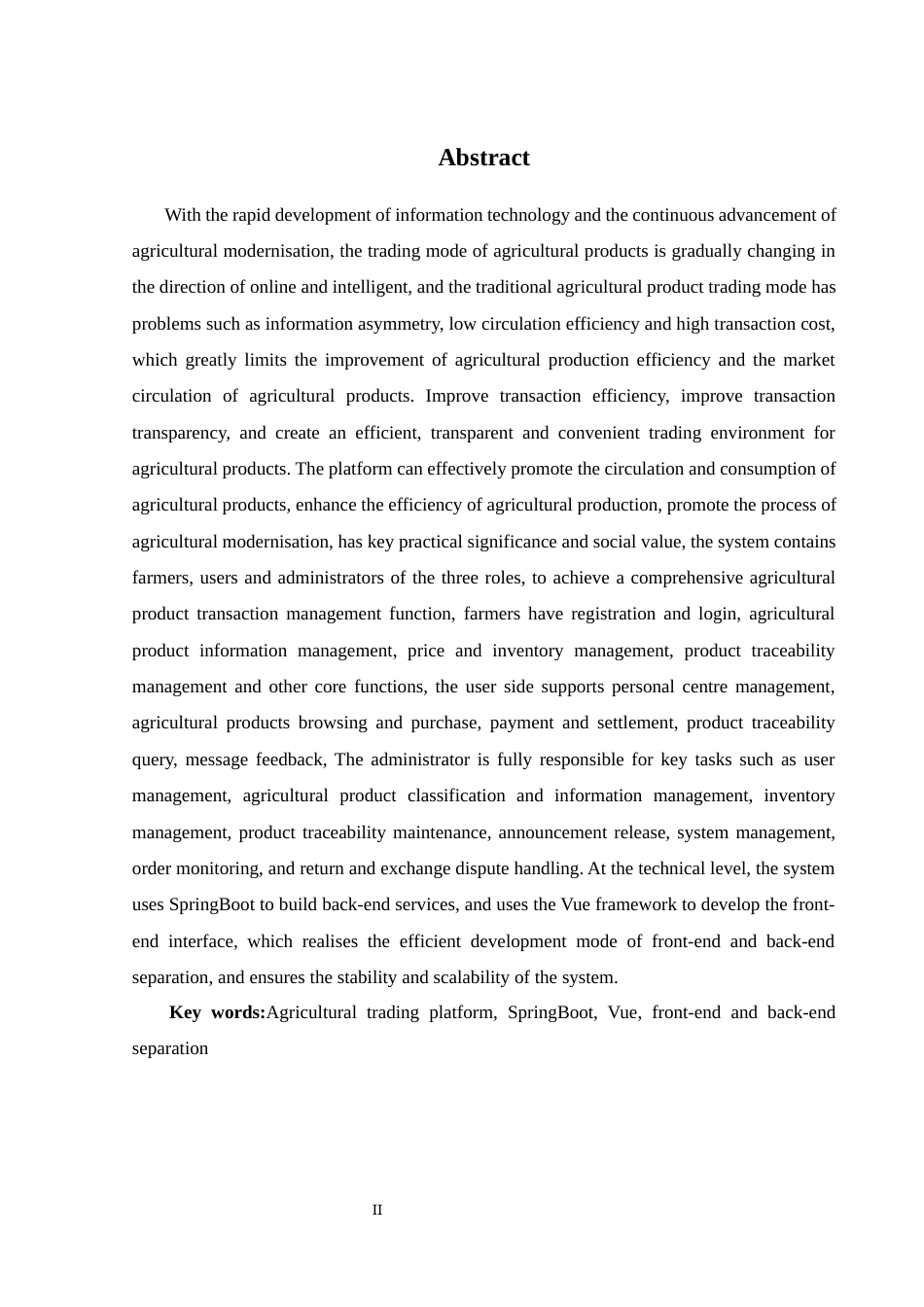 25年WH软件工程 基于SpringBoot与Vue的农产品交易平台设计与实现9.63-AI14.06_1最终稿-约16794字符.docx_第4页