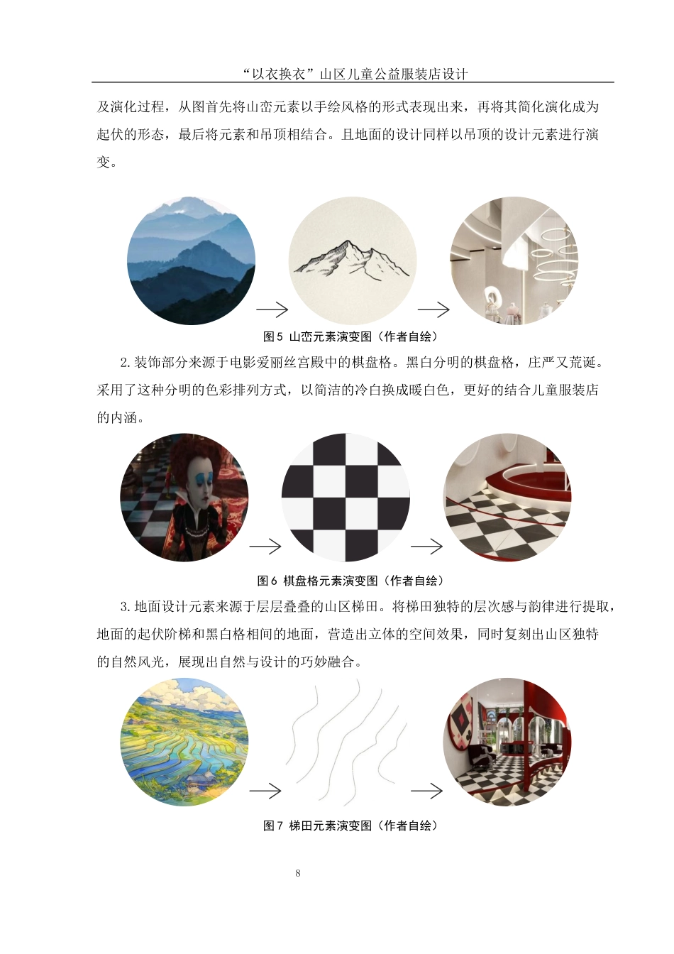 25年WH环境设计 “以衣换衣”山区儿童公益服装店设计0.67-AI18.25最终稿-约7155字符.docx_第7页