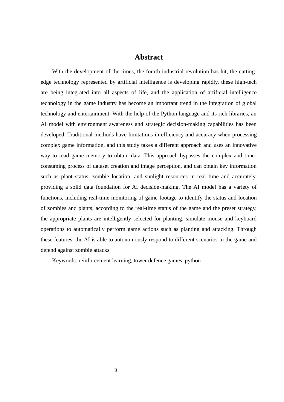 25年WH计算机科学与技术 基于强化学习的“戴夫保卫战”AI实现21.77-AI19.9_1最终稿-约20918字符.docx_第2页