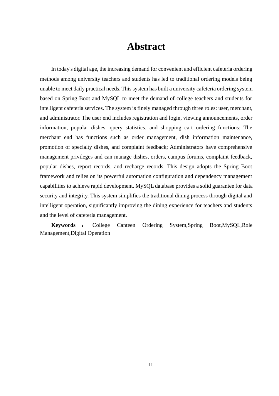 25年WH计算机科学技术-高校食堂点餐系统设计与实现最终稿-约16052字符.docx_第4页