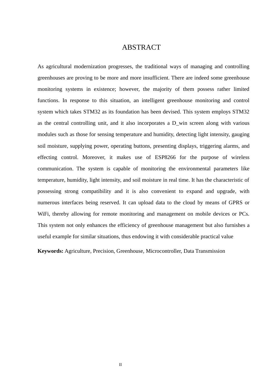 25年WH软件工程 基于stm32温室大棚远程监测系统8.43-AI7.33最终稿-约23979字符.docx_第4页