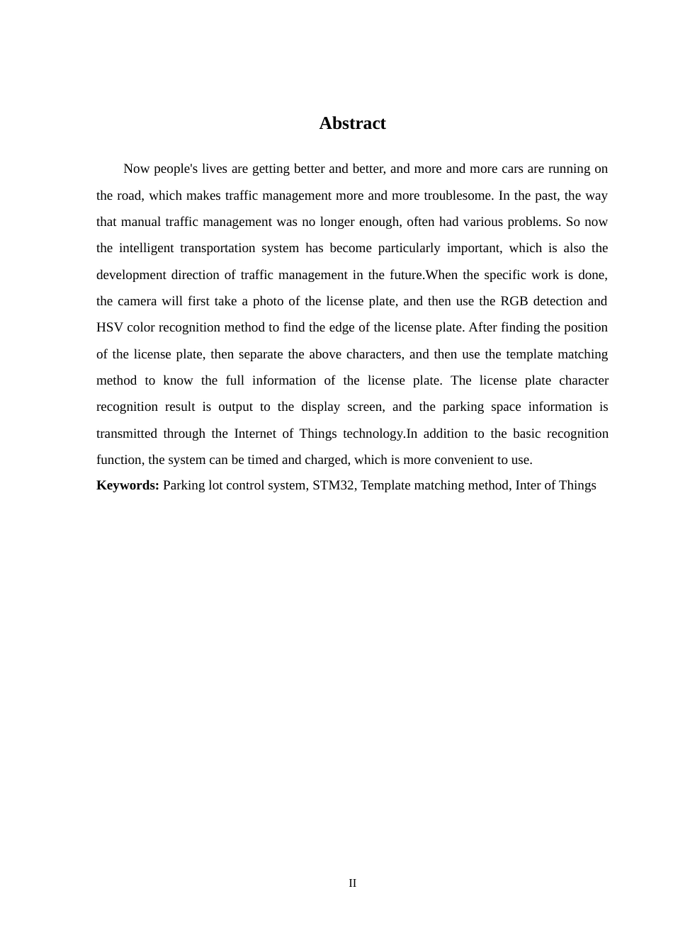 25年WH电气工程及其自动化 基于物联网的停车场控制系统设计11.14-AI2.25_1-约31811字符.doc_第6页