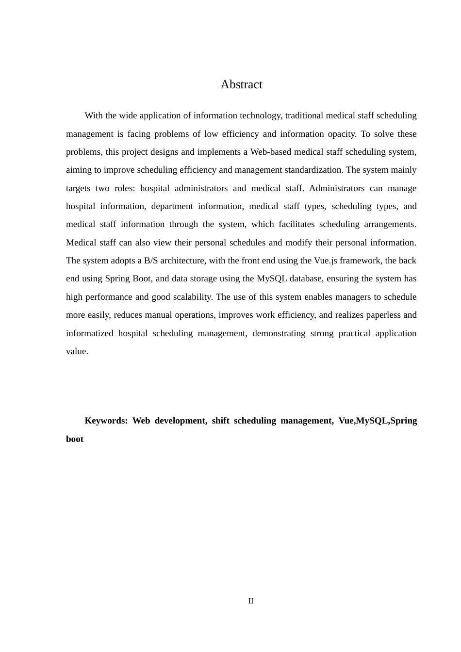 25年WH信息管理与信息系统 基于Web的医护人员排班系统设计与实现6.13-AI3.34-约33928字符.doc_第4页