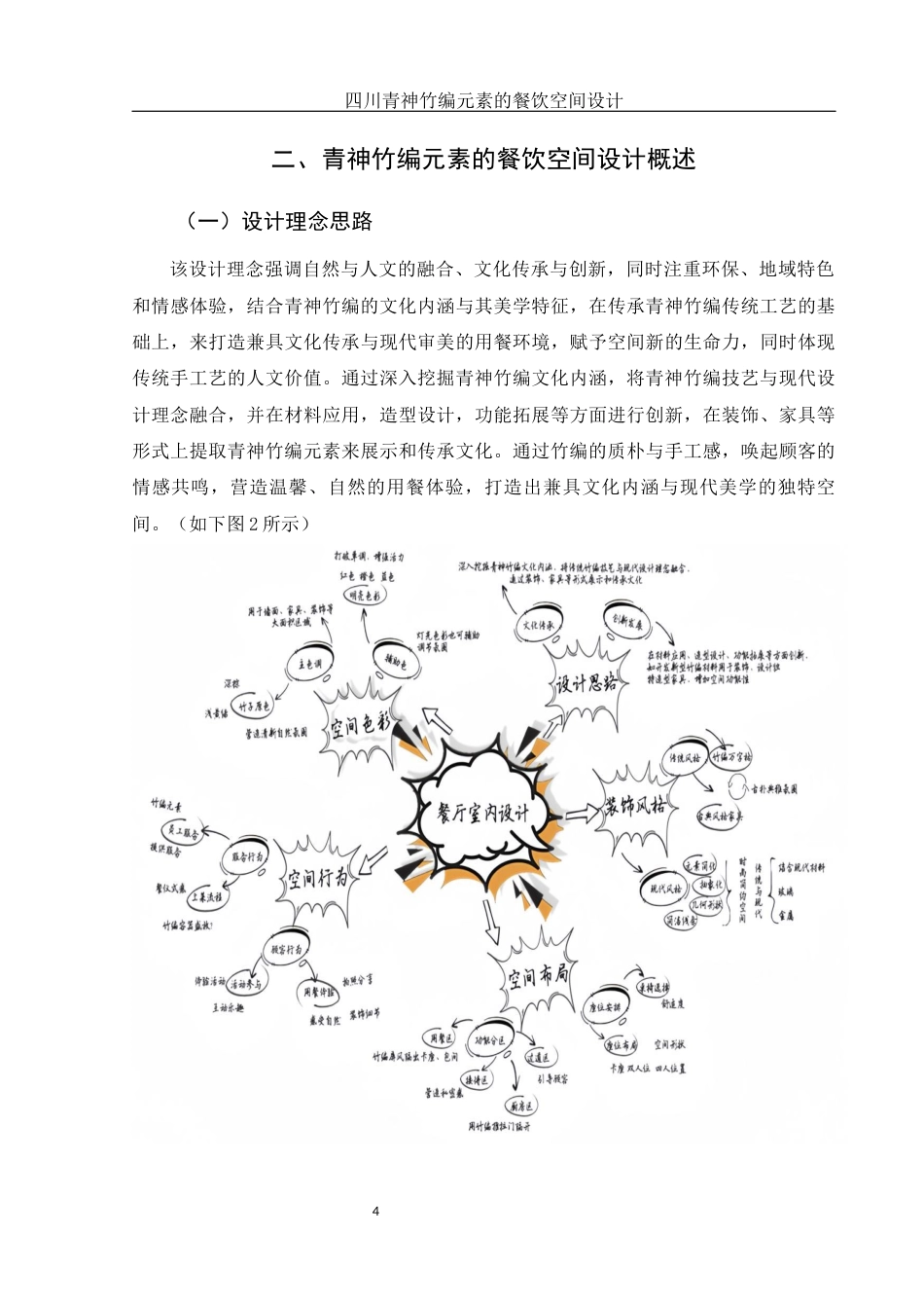 25年WH环境设计 四川青神竹编元素的餐饮空间设计17.23-AI30.58定稿-约7863字符.docx_第5页