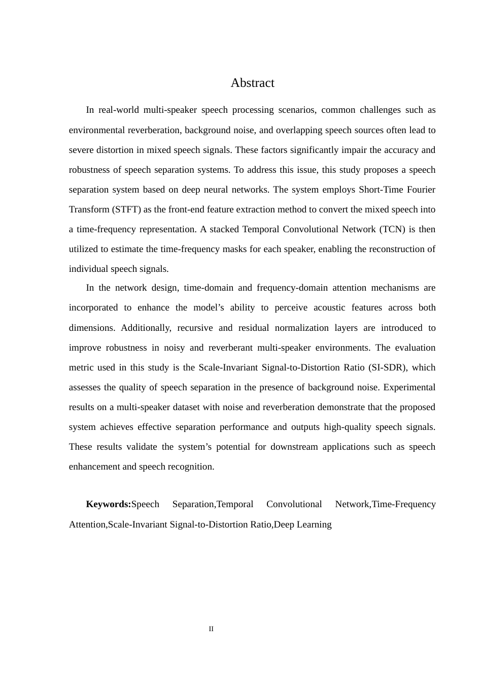 25年WH通信工程 基于深度学习的语音分离算法研究与设计22.43-AI33.54最终稿-约23476字符.docx_第5页