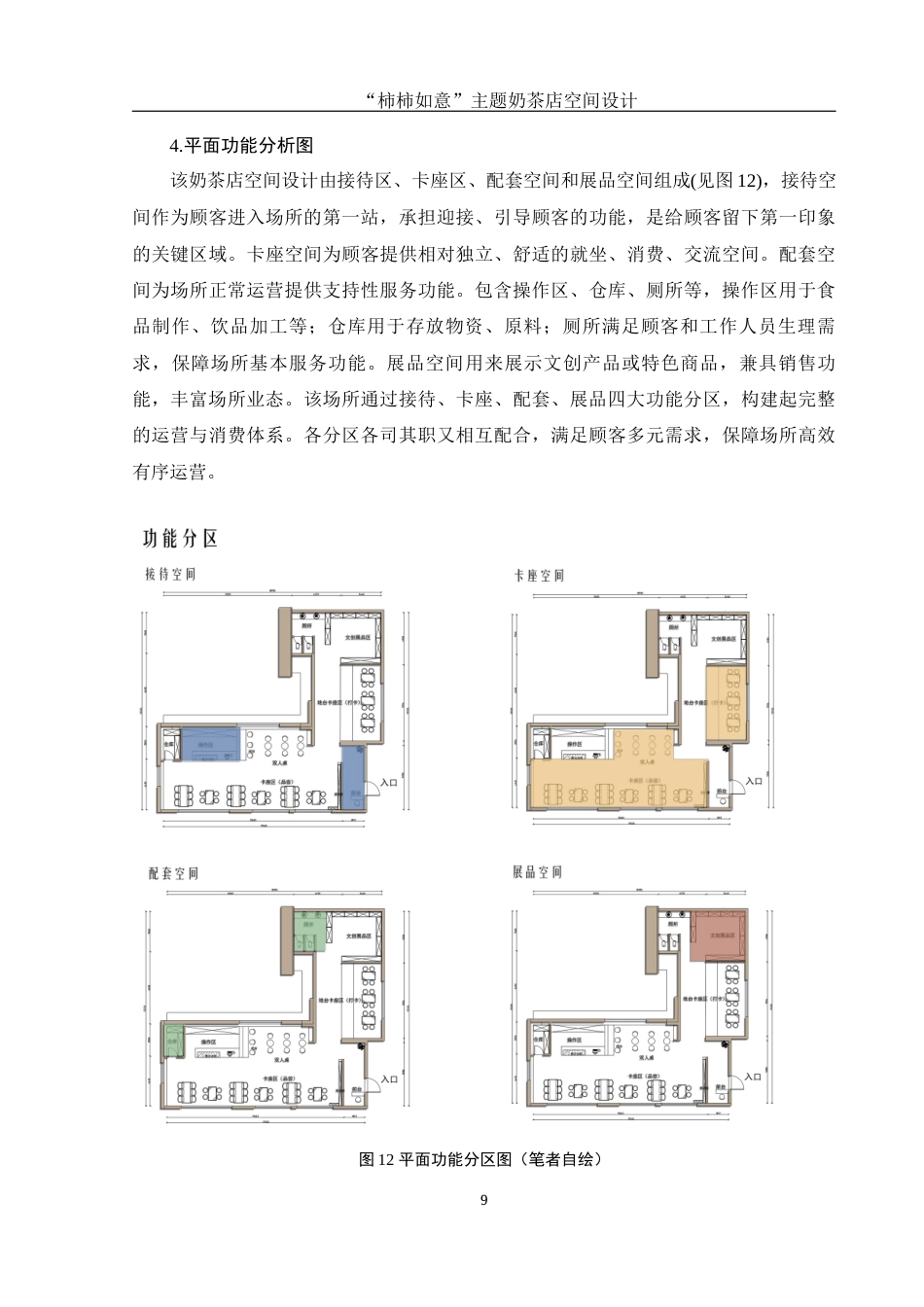 25年WH环境设计 “柿柿如意”主题奶茶店空间设计3.85-AI21.95定稿-约8947字符.docx_第10页